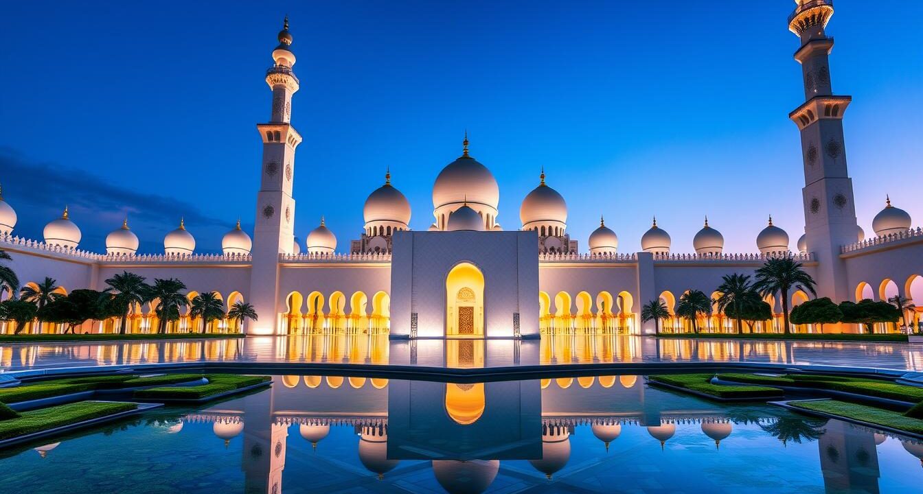 Abu Dhabi's Cultural Attractions: Sheikh Zayed Mosque