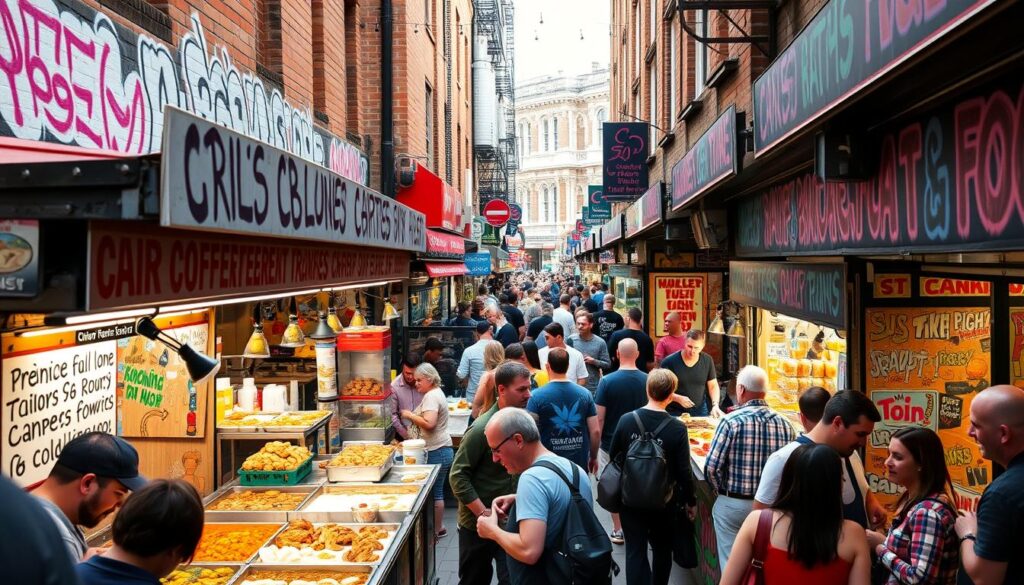 Brick Lane street food