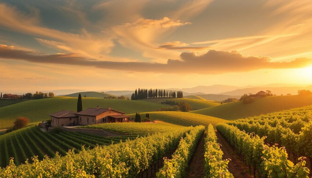 Chianti vineyards