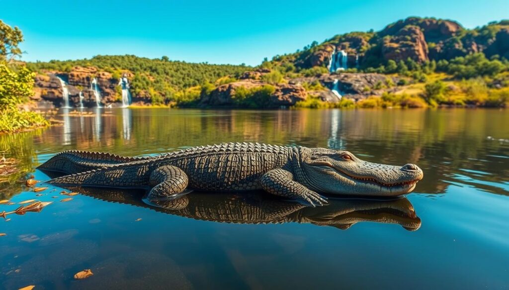 Crocodile in Kakadu National Park