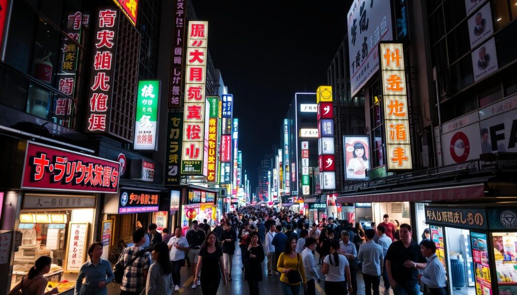 Ikebukuro night scene