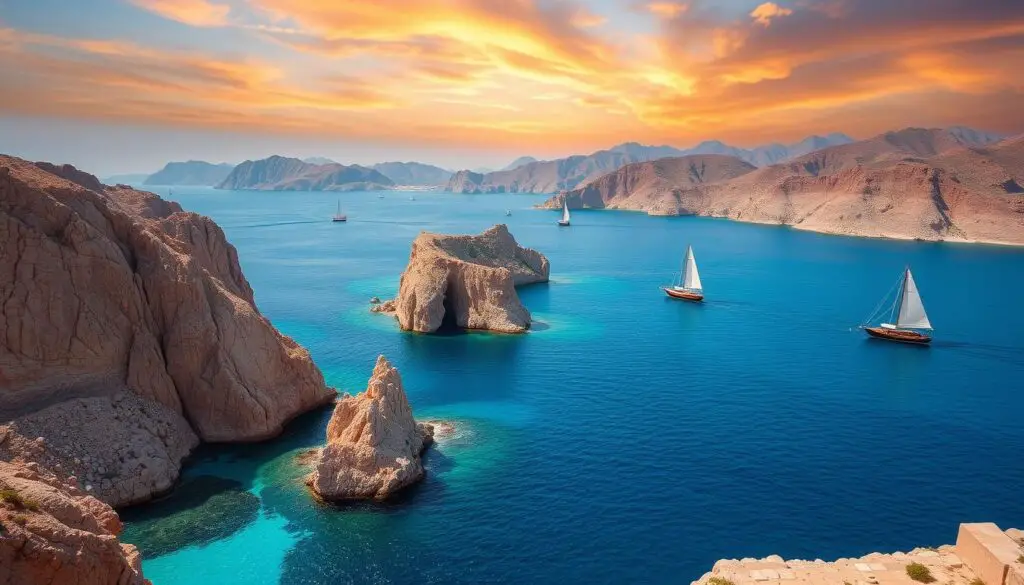 Musandam Peninsula Coastal Scenery