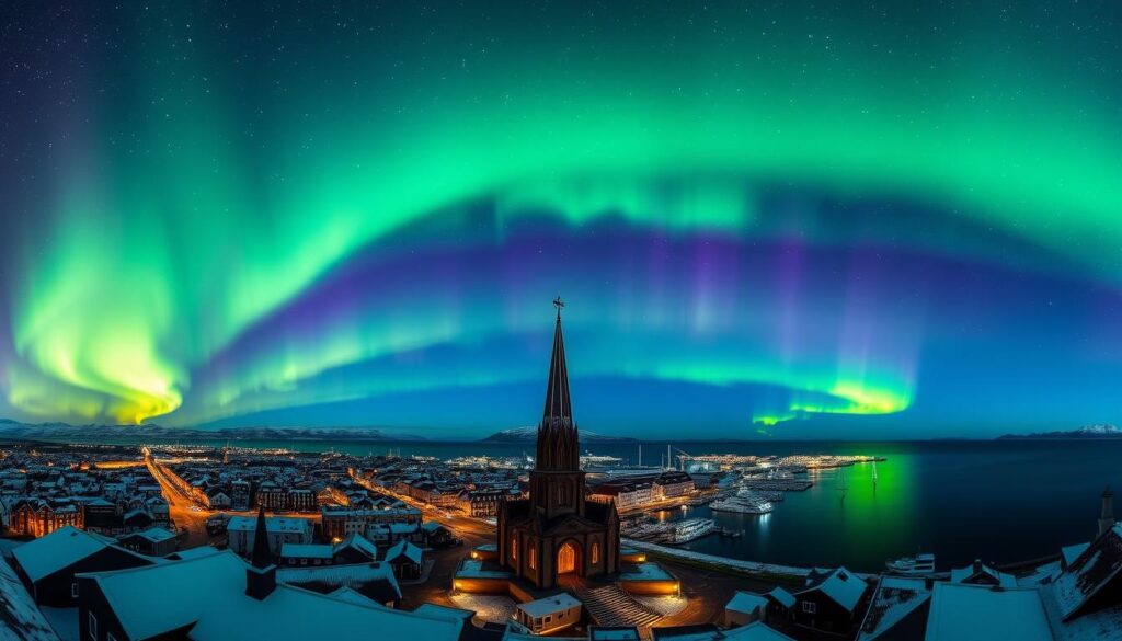 Reykjavik northern lights viewing