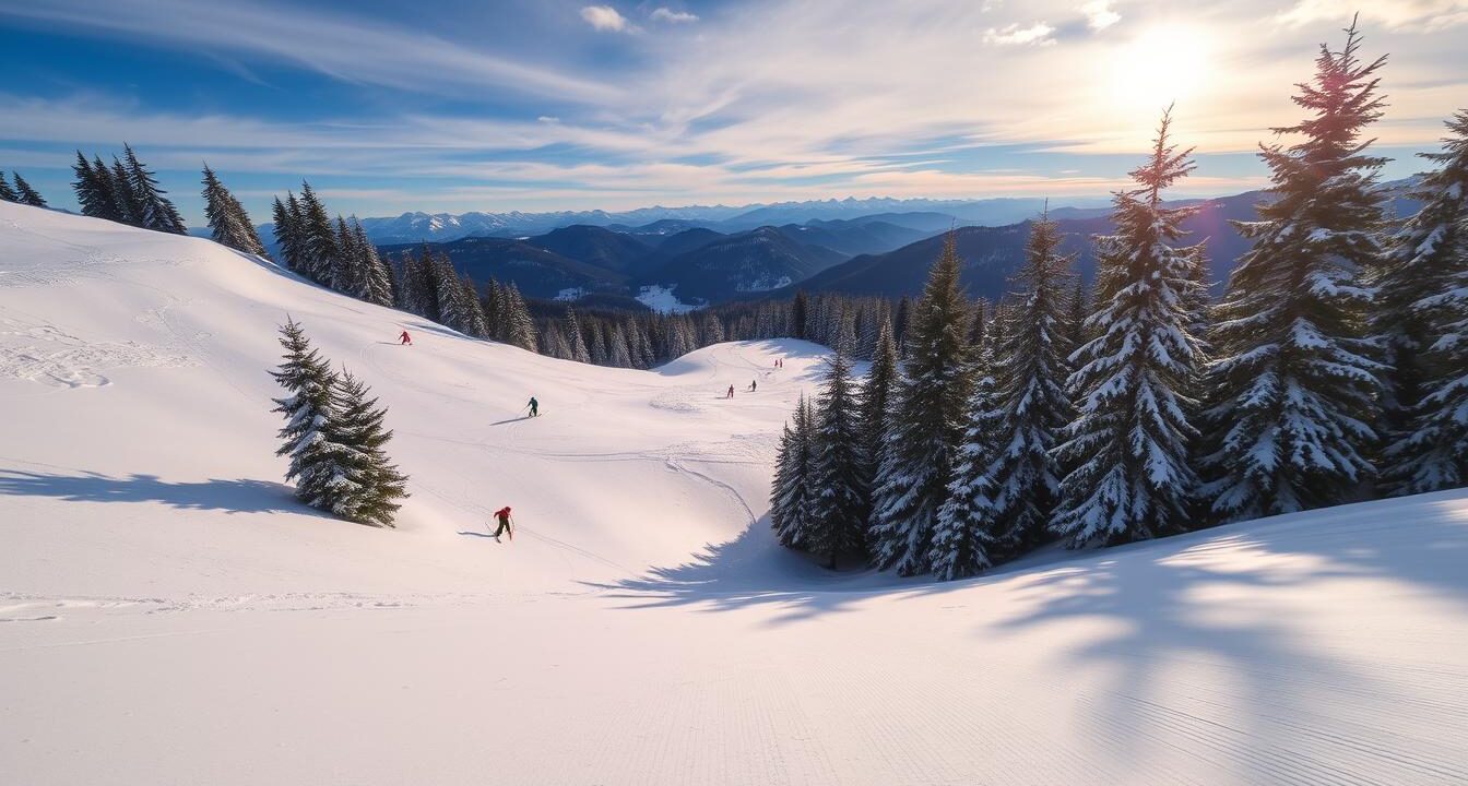 Snowy Serenity: Top 5 Ski Resorts in the US for Beginners