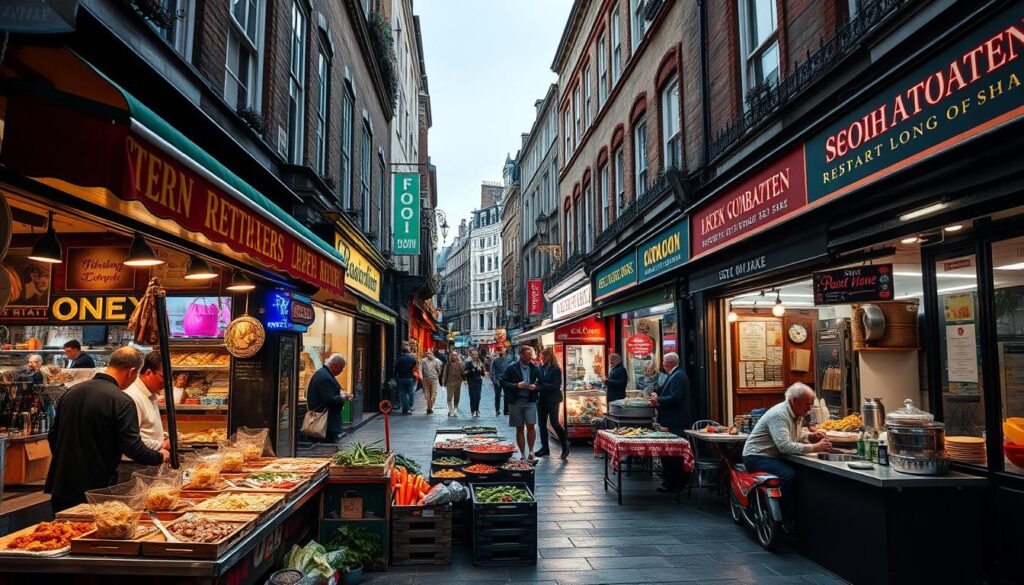 Soho food scene